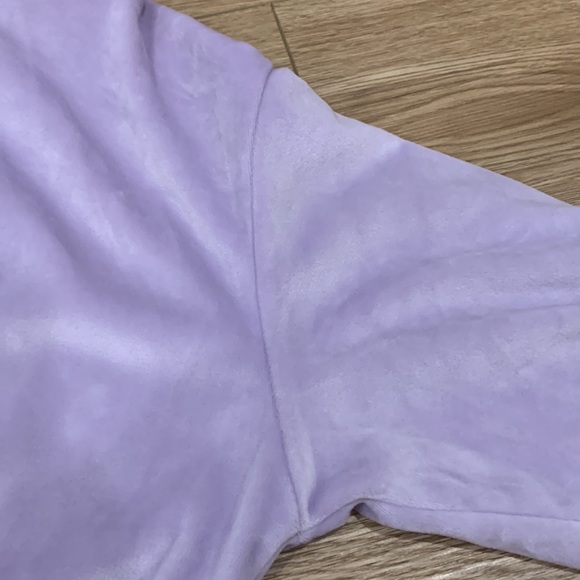 Purple hoodie • velvet • - Picture 5 of 10